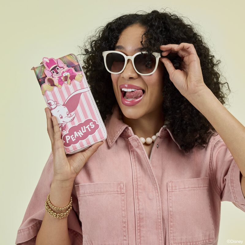 Dumbo Exclusive Circus Peanuts Scented Wristlet Wallet LFlifestyle1 view 2